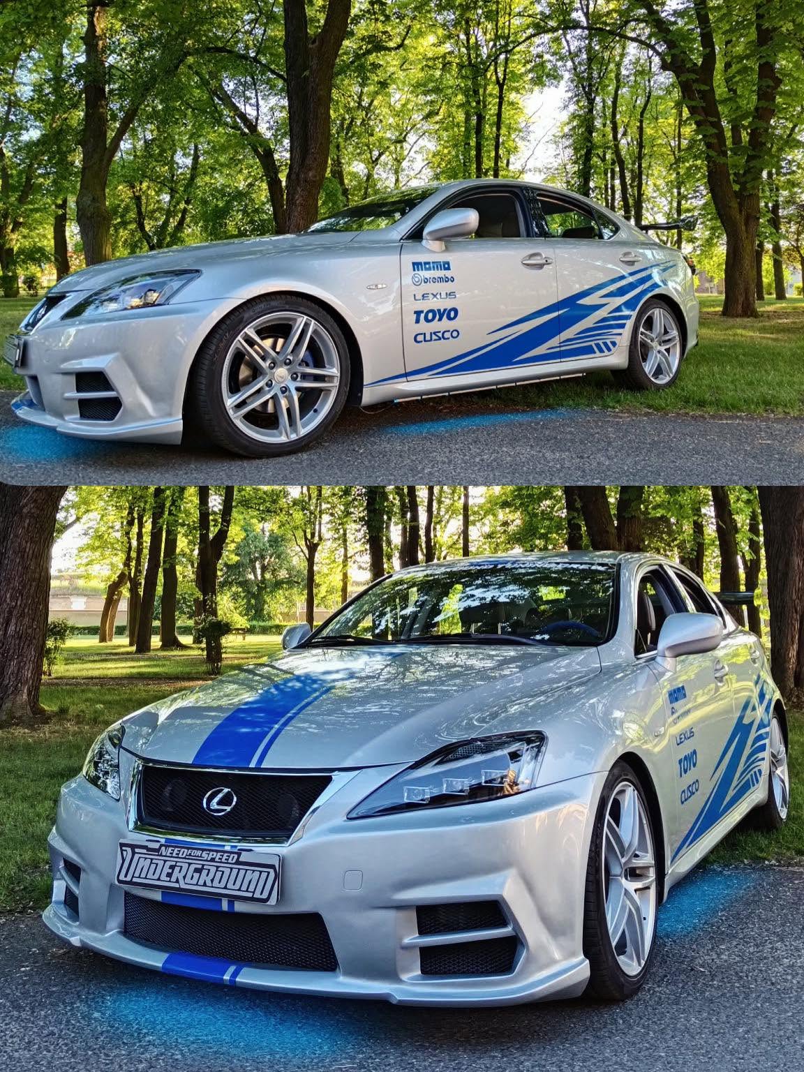 Kompletní polep vozu Lexus